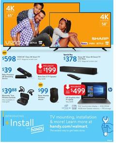 Walmart Ad Vizio 4K TV Jun 27 2019 Sale 1