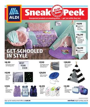 ALDI Ad ALDIFinds Jul 28 Aug 3 2019 Preview Deals