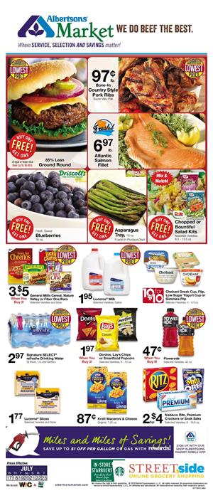 Albertsons Weekly Ad Clip or Click Coupons Jul 17 - 23, 2019 3 Albertsons Market Weekly Ad Jul 17 23 2019