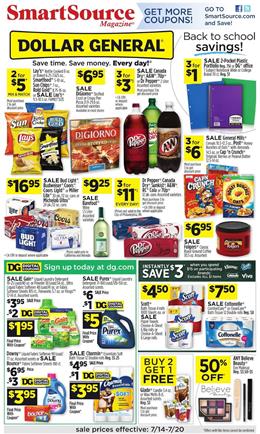 Dollar General Ad Grocery Sale Jul 14 20 2019