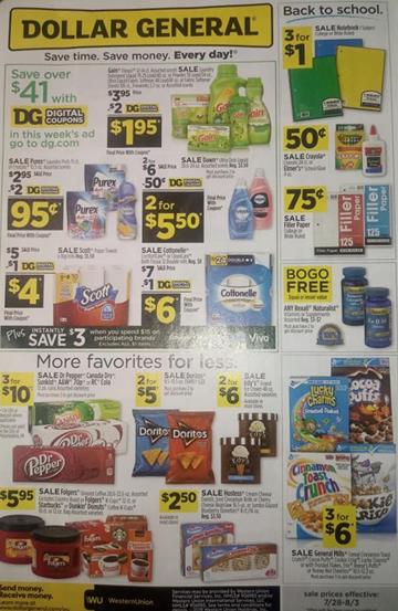 Kroger, Publix, Albertsons, Dollar General, CVS | Weekly Ad Preview Jul 24 and Jul 28 6 Dollar General Ad Jul 21 27 2019