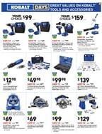 Lowes Weekly Ad Kobalt Days Power Tools