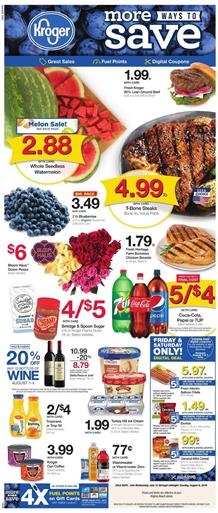 Kroger Deals Weekly Ad Jul 31 Aug 6 2019