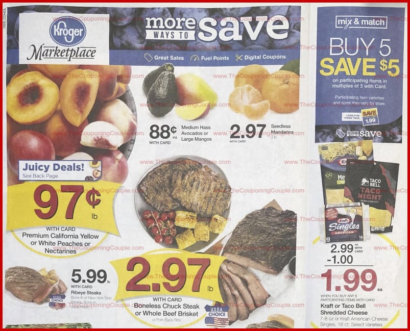 Kroger Weekly Ad Aug 14 20 2019
