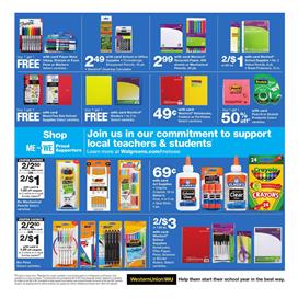 Walgreens Pens Sale Weekly Ad Aug 4 10 2019