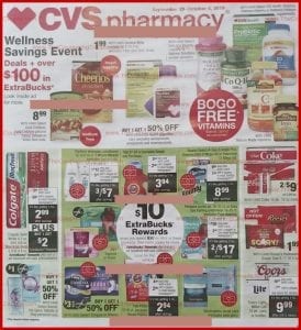 Weekly Ad Preview Sep 25 and Sep 29, 2019 4 CVS Weekly Ad Preview Sep 29 Oct 5 2019