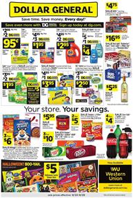 Dollar General Ad Deals Sep 22 28 2019