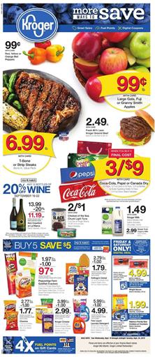 Kroger Buy 5 Save 5 Sale Sep 18 24 2019