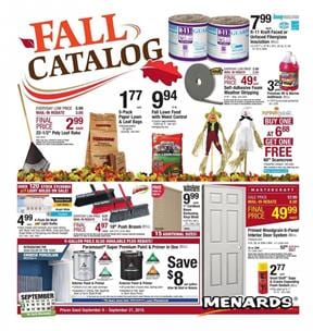 Menards Ad Deals Sep 8 21 2019