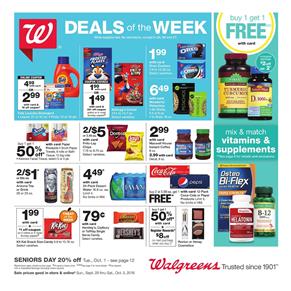 Walgreens Supermarket Products Sep 29 Oct 5 2019