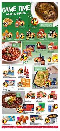 Winn Dixie Game Snacks Weekly Ad Sep 18 24 2019