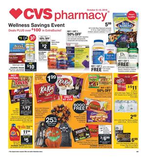 CVS Halloween BOGO Free Oct 6 12 2019