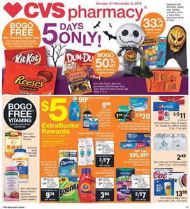 CVS Makeup Products Halloween Week 2019
