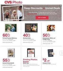 CVS Photo Deals and Promo Codes