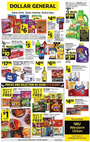 Dollar General Halloween BOGOs Oct 20 26 2019