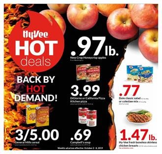 Hy Vee Fresh Produce Oct 2 8 2019