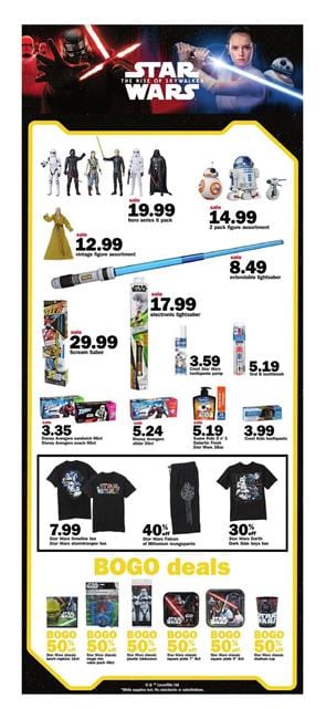 Meijer Star Wars Toys October 2019