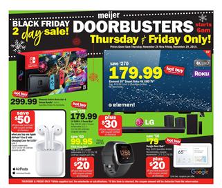 Meijer Black Friday Sale 2019