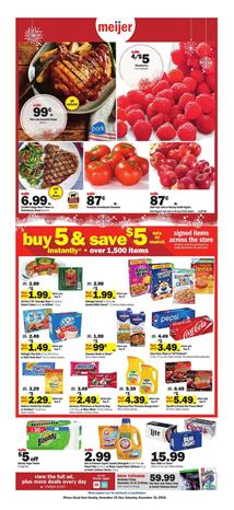 Meijer Buy 5 Save 5 Weekly Ad Sale Nov 10 16 2019