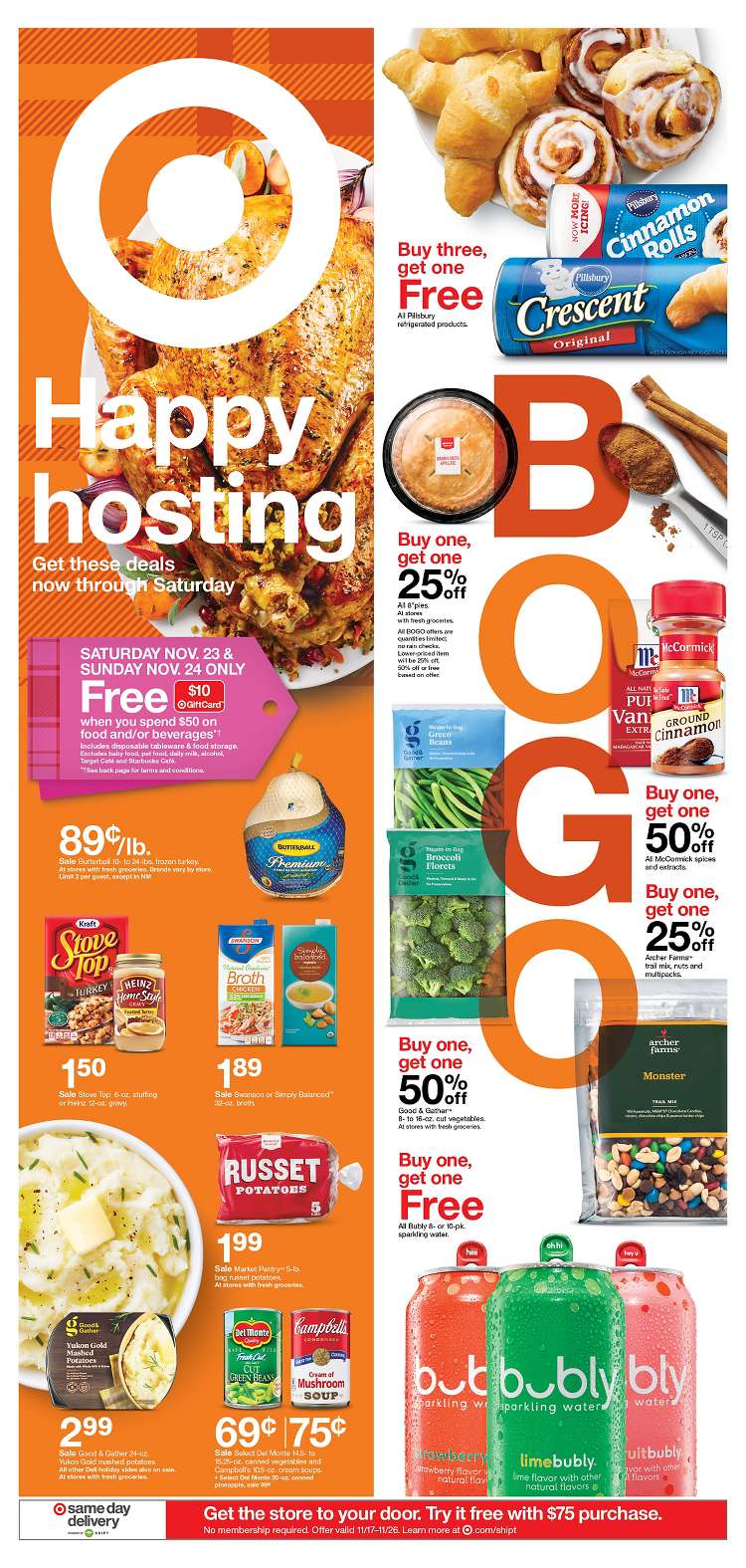 Target MidWeek Ad Nov 20 - 23, 2019 | BOGO Sale 2 Target Midweek Ad Nov 20 23 2019 1