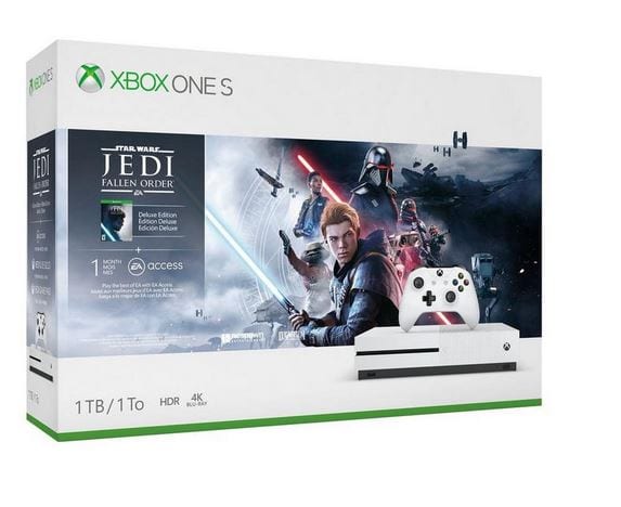 Top Black Friday Gamestop Game Deals; Gamestop BF Sale Live Now 3 Xbox One S Star Wars Jedi Fallen Order Bundle Black Friday 2019