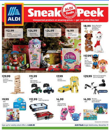 ALDI In-Store Ad Dec 15 - 21, 2019