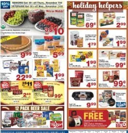 Albertsons Holiday Food Sale Nov 6 12 2019