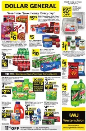 Dollar General Ad Nov 13 19 2019