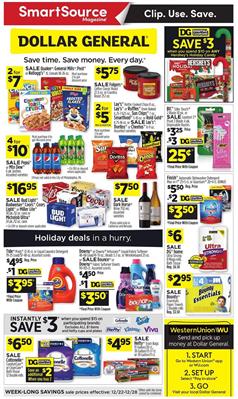 Dollar General Weekly Ad Deals Dec 22 - 28, 2019