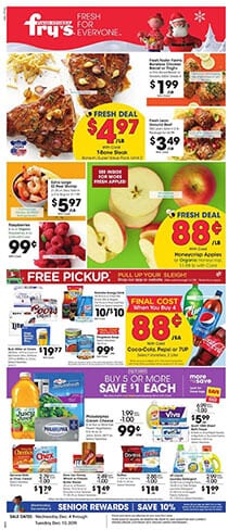 Fry's Weekly Ad Dec 4 - 10 Deals