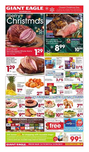 Giant Eagle Ad Christmas Sale Dec 19 25 2019