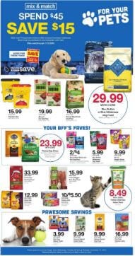 Weekly Ad Previews Nov 29 and Dec 1, 2019 | Thanksgiving Sales 1 Kroger Mix and Match Pet Supplies Spend 45 Save 15