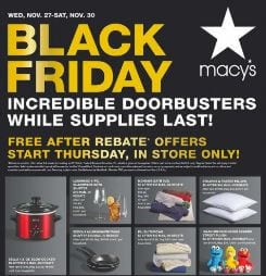 Macy's Black Friday Ad 2019