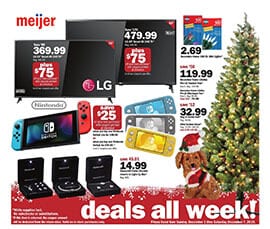 Meijer Holiday BOGO Deals Dec 1 - 7, 2019 | TVs, Video Games 1 Meijer Holiday BOGO Deals Dec 1 - 7, 2019