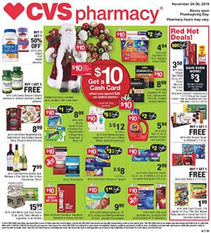 CVS Holiday Gifts Nov 24 - 30, 2019