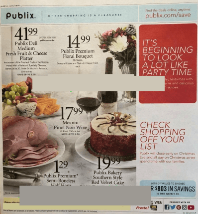 Publix Weekly Ad Preview Dec 11 - 17, 2019
