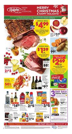 Ralphs Weekly Ad Christmas Deals Dec 18 25 2019