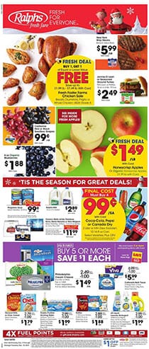 Ralphs Weekly Ad Deals Dec 4 - 10, 2019