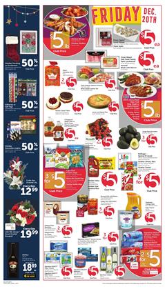 Safeway Friday 5 Specials Dec 18 25 2019