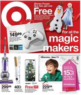 Target Early Black Friday Deals Nov 24 - 27, 2019
