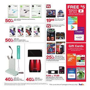 Walgreens Holiday Gifts Dec 8 - 14, 2019 Weekly Ad