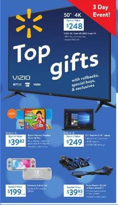 Walmart Ad 3-Day Event Nov 8 - 10, 2019