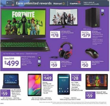 Walmart Black Friday Sale 2019 | TVs, iPhone 6s, PlayStation 4 Bundle, And More 5 Walmart Black Friday Sale 2019 Gaming Laptops Office Electronics And Cameras