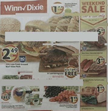 Weekly Ad Previews Nov 29 and Dec 1, 2019 | Thanksgiving Sales 5 Winn Dixie Ad Nov 29 - Dec 3, 2019