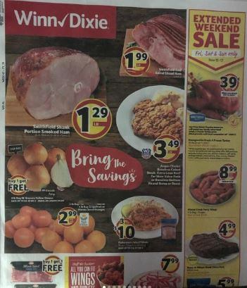Winn Dixie Ad Preview Nov 13 19 2019