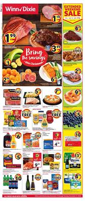 Winn Dixie Weekly Ad Christmas Hams Dec 11 - 17, 2019