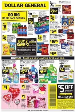 Dollar General Ad Grocery Jan 26 - Feb 1, 2020