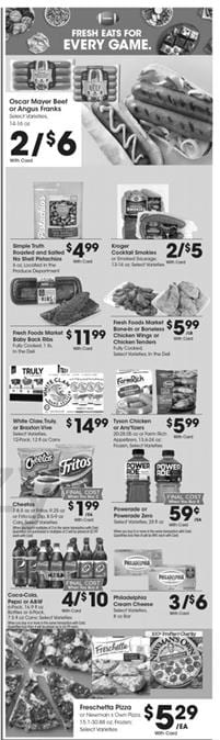 Kroger Game Snacks Jan 15 - 21, 2020