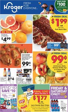Kroger Ad Fresh Deals Jan 8 - 14, 2020