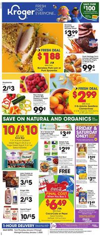 Kroger Weekly Ad Storage Solutions Jan 2020